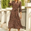 Leopard Print Midi Shirt Dress With Belt -CHAUz Clothing Shop web 28 a21dw038 000190 1